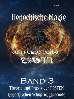 cover image of Henochische Magie--Band 3